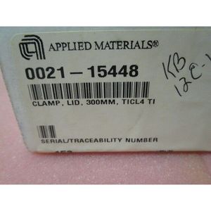 AMAT 0021-15448 แคลมป์ยึดฝาครอบ, 300 มม., TICL4 TI - อุปกรณ์และอะไหล่เซมิคอนดักเตอร์ระดับโลกที่เชื่อถือได้ - Product Image 3