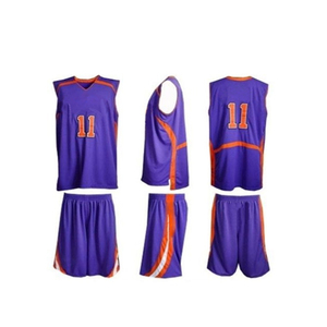 Tenues de basketball unisexes pour adultes, couleurs personnalisées, maillots au design moderne, grandes tailles, anti-UV, respirantes, séchage rapide, service OEM - Product Image 5