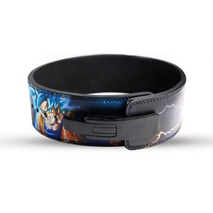 Ceinture de musculation réglable en cuir Anime Lever, épaisseur 10-13 mm, pour musculation, fitness et exercices de gym - Product Image 2