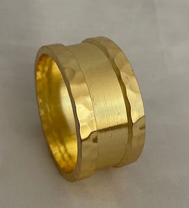 Anillos de Servilleta Metálicos - Diseño Contemporáneo para Bodas, Ecológicos, Duraderos, Redondos, 5cm de Ancho - Product Image 5