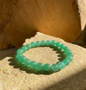 Natural Green Aventurine <b>Crystal</b> <b>Bracelet</b> Green Aventurine Healing <b>Crystal</b> <b>Bracelet</b> Green Aventurine Gemstone <b>Bead</b> <b>Bracelet</b> Natu - Product Image 3