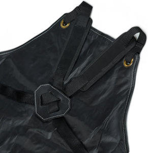 Delantal de Soldador de Cuero Vacuno de Primera Calidad, Delantales de Seguridad Industriales de Cuero, Resistentes a Chispas y Calor - Product Image 4