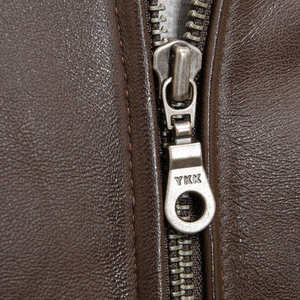 Veste en cuir véritable pour homme style vintage à manches longues / Veste en cuir pour homme de qualité supérieure au prix le plus bas - Product Image 6