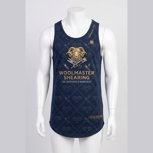 Sheep Shearing Cotton <b>Vest</b> Oem Odm <b>Long</b> Tail Style Custom Design Comfortable Workwear Manufacturer - Product Image 1