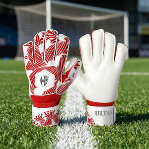 Gants de gardien de but en latex allemand de conception professionnelle, haute qualité, pour matchs de football, design personnalisé - Product Image 3