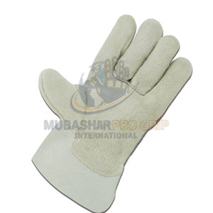 Gants de travail canadiens confortables et polyvalents en cuir, antidérapants, résistants à la chaleur, couleur/logo personnalisable pour usage quotidien - Product Image 6