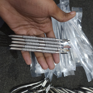 Poussoirs à cuticules en gros pour manucure, outils de dépose de vernis gel et de gel acrylique, pour usage en salon de beauté, finition miroir - Product Image 1