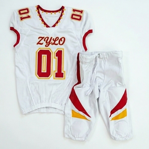 Maillot de football américain 2026 de qualité supérieure, 100 % polyester, cousu, personnalisable pour l'équipe des États-Unis - Product Image 3