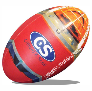 Ballon de rugby à lueur nocturne en caoutchouc synthétique, football de nuit avec vessie de préhension longue durée pour les amateurs de rugby, nouvel arrivage - Product Image 3