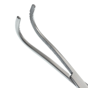 Mayo Guyon Kidney <b>Clamp</b> 9-1/4″ Double Curved Serrated Jaws Stainless Steel Surgical Urology Hemostatic Forceps Instrument - Product Image 6
