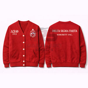 Sudadera Personalizada al por Mayor con Letras Griegas para Mujeres, Sudadera de Alta Calidad con Letras Griegas para Mujeres, Logotipo Personalizado - Product Image 3