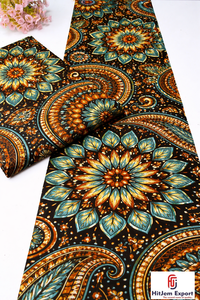 Tela de Poliéster con Estampado de Cera Premium para la Producción de Prendas con Logotipo Personalizado y Marca Mozambique Hecha a Medida por Hitjem Export - Product Image 5