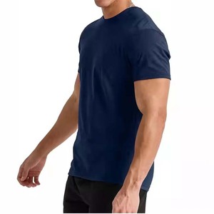 Camiseta Deportiva para Hombre, Transpirable, 100% Algodón, Anti-Pilling, Corte Holgado, Manga Corta, para Gimnasio y Ejercicio - Product Image 3