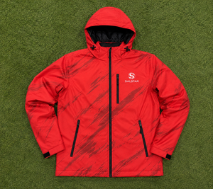 Veste softshell rouge pour homme, personnalisée, imperméable, coupe-vent, à capuche, pour activités de plein air – Veste de sport d'hiver légère à fermeture éclair intégrale, sublimation - Product Image 6