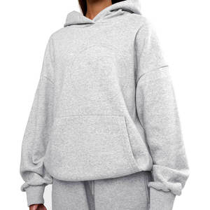 Men Women Oversized Hoodies Winter Hooded Front Logo 100% Cotton Outdoor Use Low Price - Product Image 6