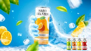 OEM 500ml Seltzer dur peut Wana fabricant Vietnam mangue et ananas saveur fruitée faible quantité minimale de commande boisson gazeuse en gros - Product Image 6