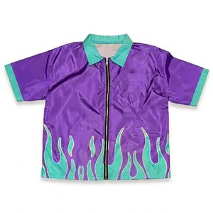 High Selling Custom Logo Men's Nylon Track Suit Windbreaker <b>Sets</b> Breathable Waterproof Jacket Shorts Athletic Streetwear Fashion - Product Image 2