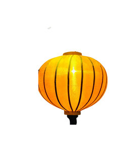 Linterna de bambú de seda Jacquard para fiesta de año nuevo, decoración de eventos de boda, evento de Navidad, adorno colgante de árbol de Navidad - Product Image 3