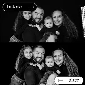 Servicio de Edición de Fotos Familiares Personalizado con Retoque de Piel y Ajuste de Fondo Disponible a Precio de Mayoreo - Product Image 4