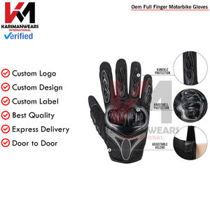 Guantes de Motocicleta Duraderos con Alta Adherencia, Equipo de Protección, Ajuste Cómodo, Material Ligero y Transpirable - Product Image 4