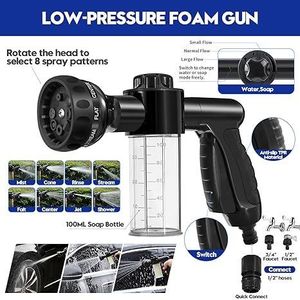 Kit Professionale per Detailing Auto da 45 Pezzi, Set di Spazzole per Lavaggio e Pulizia, Kit di Strumenti Professionali per la Cura dell'Auto, Prima Scelta per la Cura dell'Auto - Product Image 2