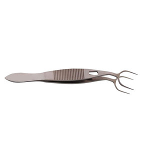 Pinzas de Fijación Corneal Kremer de Acero Inoxidable, Instrumentos Médicos Quirúrgicos Oftálmicos para Córnea, Retina y Cataratas, Duraderas para Uso Ocular - Product Image 1