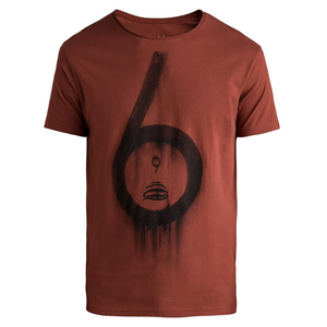 T-shirt pour homme à col en V, bleu clair uni, manches courtes, coupe classique, vêtement décontracté, tissu jersey 100% coton, doux et respirant, logo sur le devant - Product Image 2