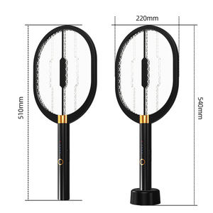 Matamosquitos Eléctrico 3 en 1, Potente Matamosquitos <span class=keywords><strong>de</strong></span> 3000V para el Hogar, Recargable por USB con Base <span class=keywords><strong>de</strong></span> Carga - Product Image 6