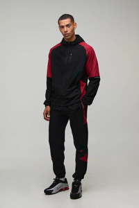 Wholesale OEM Custom Logo <b>Men's</b> Winter Windbreaker <b>Jacket</b> & Pant High-Quality Performance Fabric <b>Men's</b> Windbreaker Tracksuits - Product Image 3