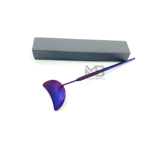 Custom Logo Detachable Eyelash Extension <b>Mirror</b>-Eco-Friendly Waterproof <b>Hand</b> Grip Private Label Inspection Purple - Product Image 2