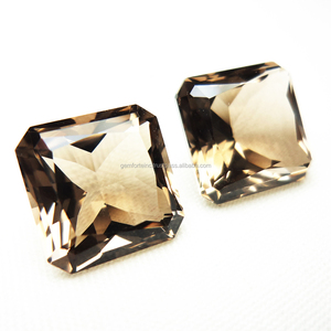 Top Qualité Naturel Grand Quartz Fumé Pierres Précieuses Coussin Ovale Forme Personnalisée Taille Quartz Brun Top Qualité - Product Image 4