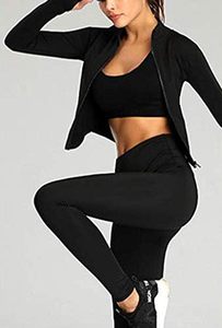 Chaqueta Deportiva Ligera para Mujer, con Cierre Completo, para Correr, Yoga y Entrenamiento, Corte Ajustado, con Orificios para los Pulgares - Product Image 4