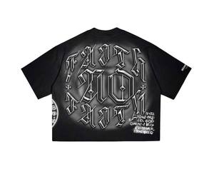 T-shirt Oversize 100 % Coton Tendance 2026 – Nouveau Tissu Lourd avec Impression 3D Haute Définition – Personnalisation de T-shirt - Product Image 2