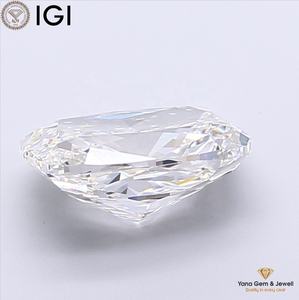 เพชรทรงคุชชั่นทันสมัย CVD Lab Grown น้ำหนัก 5.00 กะรัต ความสะอาดระดับ VVS2 สี F พร้อมใบรับรอง IGI สำหรับเครื่องประดับดีไซน์เนอร์ - Product Image 5