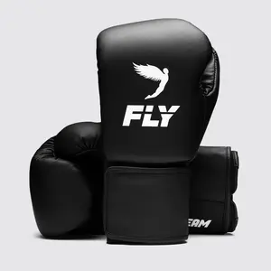 Guantes de Boxeo Fly 2026 Más Vendidos, Guantes de Boxeo Personalizados de Fábrica a Precio Económico, Guantes de Sparring de Cuero Genuino con Logotipo Personalizado para Entrenamiento - Product Image 2