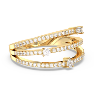 Bagues de fiançailles REYES personnalisables en argent sterling 925 avec moissanite, bijoux fins à la mode pour femmes, cadeaux d'anniversaire - Product Image 3