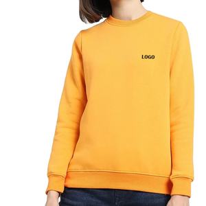 Sudaderas Unisex al por Mayor, Mangas Largas, Algodón Liso, Sudadera Informal de Alta Calidad para Mujer, Ropa de Calle - Product Image 1