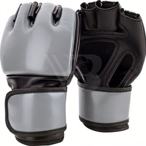 ถุงมือฝึกซ้อม MMA แบบครึ่งนิ้ว ราคาถูกที่สุด สำหรับเทควันโด รุ่นใหม่ล่าสุด อุปกรณ์ศิลปะการต่อสู้ ถุงมือและนวม - Product Image 1