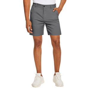 Shorts de golf pour hommes sur mesure, nouveau design, coupe ajustée, tissu léger et respirant, vêtements de sport pour l'entraînement - Product Image 3