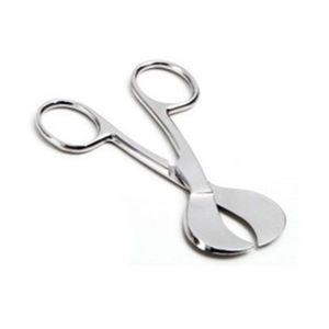 Tijeras manuales para cordón umbilical de 3 pulgadas, juego de instrumentos quirúrgicos de acero inoxidable para ginecología, logotipo OEM personalizado, reutilizables, SHARIF - Product Image 5