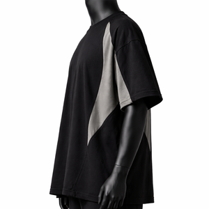 T-shirt en molleton 100 % coton pour homme, design personnalisé, écologique, respirant, séchage rapide, 180 g, coupe classique, OEM - Product Image 5