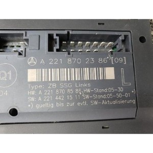 โมดูลควบคุมรถยนต์ S-class ปี 2005-2013 มือสอง ของแท้ รหัส A2218702386 - Product Image 4