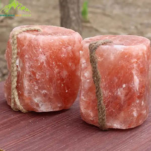 Mejores Ladrillos de Sal del Himalaya 2025 al por Mayor, Forma Redonda, Precio Directo de Fábrica para Cabras, Caballos, Perros y Ganado - Product Image 3