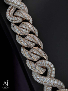 <b>Iced</b> <b>Out</b> Hip Hop Cuban Link Moissanite Necklace with Claw Setting VVS Brilliant Cut Rhodium Plated <b>Chain</b> Jewelry for Party Gift - Product Image 6