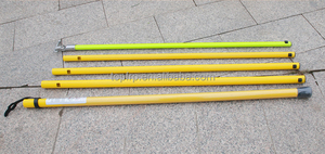 High Voltage Telescopic Hot Stick Electrical Fiberglass Triangle Shape - Product Image 5