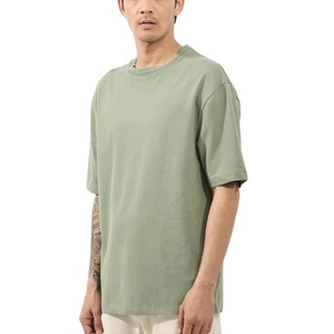 เสื้อยืดลำลองสไตล์วินเทจฟอกสีดำพิมพ์ลายดิจิทัลสำหรับผู้ชายไซส์ใหญ่ ผ้าฝ้าย 100% - Product Image 2