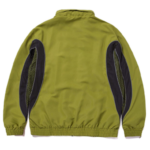 Ensemble coupe-vent réfléchissant décontracté pour homme de haute qualité, avec logo personnalisé, veste et pantalon en nylon color block légers - Product Image 3