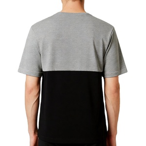 Premium Quality Cotton Men's Casual Jersey O-Neck <b>T</b>-<b>Shirt</b> Front Customized Design Soft Breathable 210g Plain Dyed Fabric Needle - Product Image 2