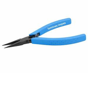 Micro-pinces à bec court en acier inoxydable de haute qualité, légères, outil de précision pour la fabrication de bijoux, pointe étroite, mâchoires lisses - Product Image 6