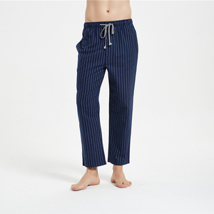Pantalones de Pijama para Hombre, Gruesos, con Diseño Personalizado, Cómodos, de Franela, para Invierno, Transpirables, Talla Grande, a Cuadros, de Algodón - Product Image 3